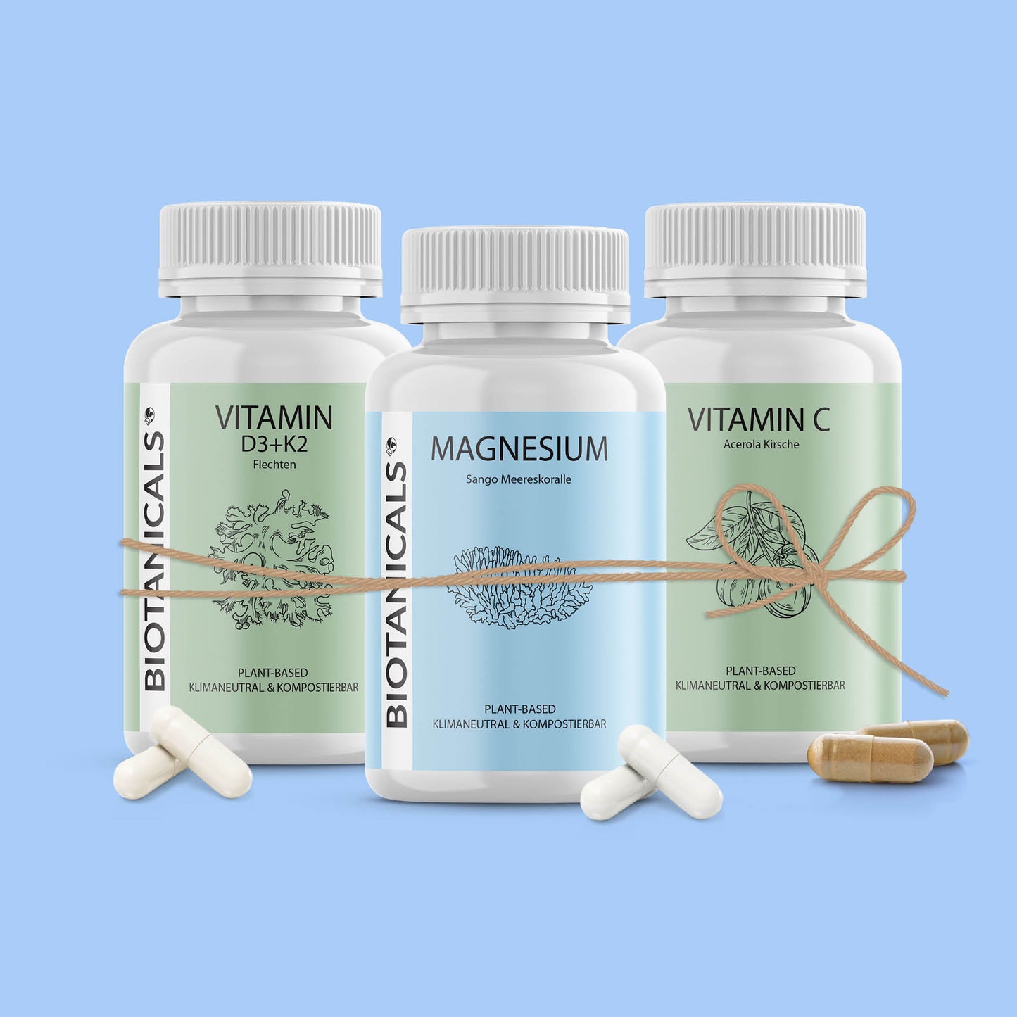 
                  
                    Health Bundle (mit Magnesium, Vitamin C & Vitamin B3+K2 Kapseln) kaufen - by Dominikah
                  
                